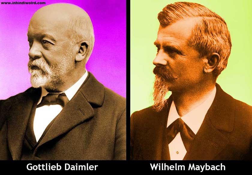 Gottlieb Daimler और विल्हेम मेबैक 